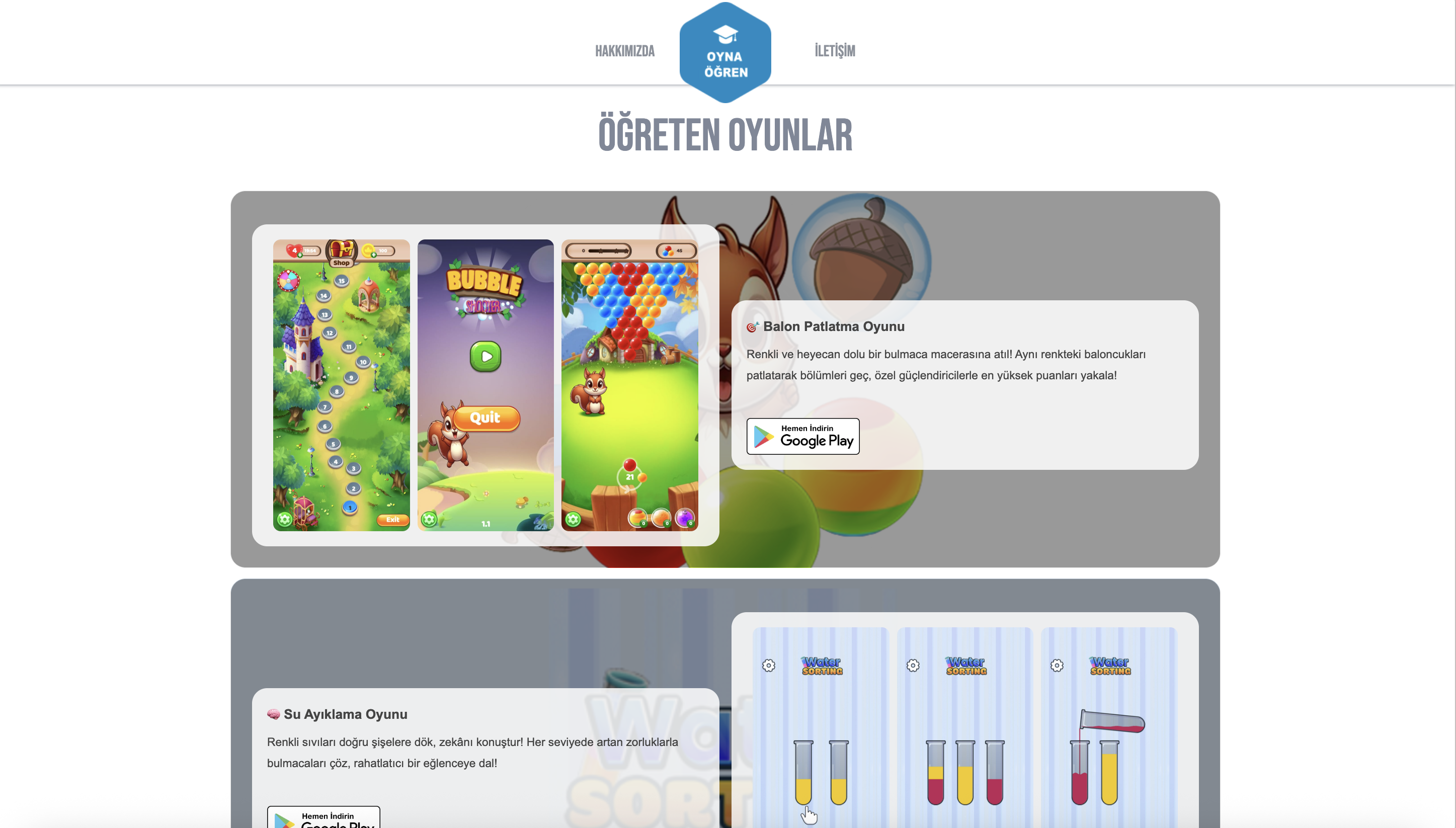 AI Destekli Öğrenci Gelişim Raporlamalı Eğitici Oyun Platformu